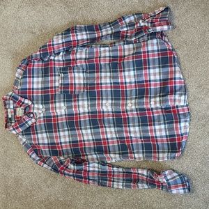 Jcrew Madras slim fit button down